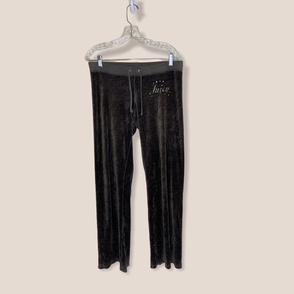 Y2K Velvour Juicy Track pants